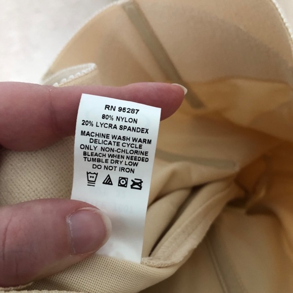 Cortland Intimates Blush Nude Shapewear XL Style 7607 - Picture 9 of 13